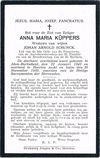 640 - Anna Maria Küppers<br>† 20-11-1930