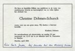 570 - † Christine Dohmen-Schunck
