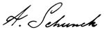 872 - Unterschrift Johann Arnold Schunck